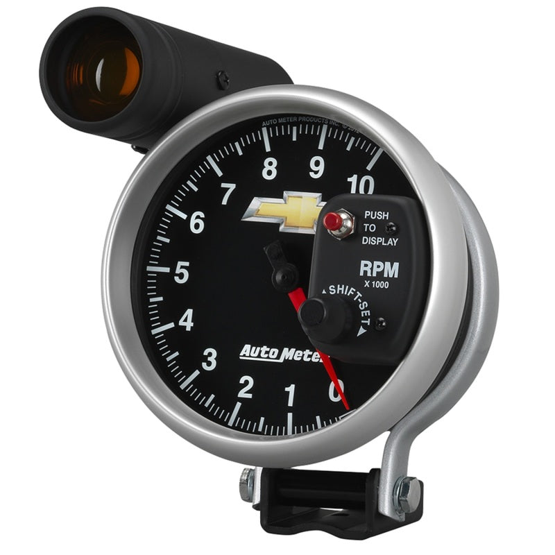 Autometer Performance Parts 5in 0-10000 RPM Tachometer COPO Camaro Gauge w/ Shift Light-thumbmail-4