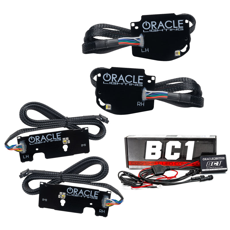 Oracle 19-21 Chevy Camaro SS/RS RGBW+A Headlight DRL Upgrade Kit - ColorSHIFT w/ BC1 Controller-thumbmail-1