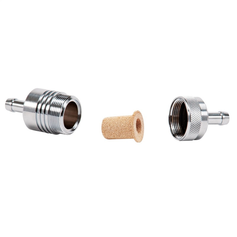 Russell Performance Chrome Street Fuel Filter (3in Length 1-1/8in diameter 5/16in inlet/outlet)-thumbmail-8