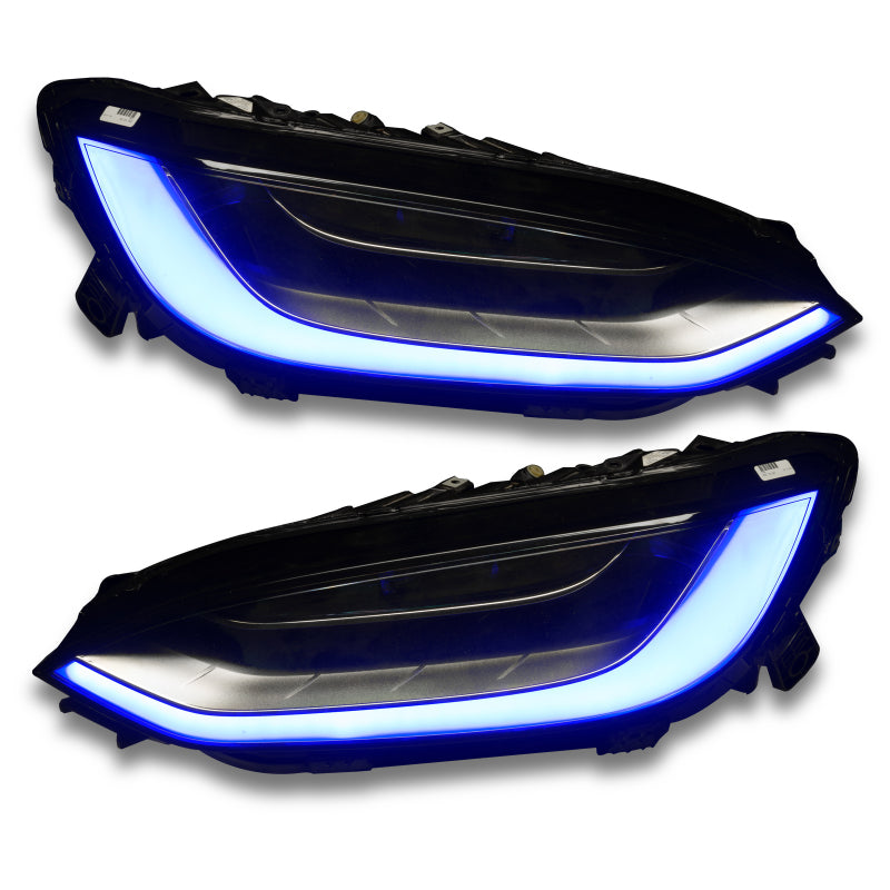 ORACLE Lighting 16-21 Tesla Model X Dynamic ColorSHIFT Headlight & Fog Light DRL Upgrade Kit-thumbmail-26