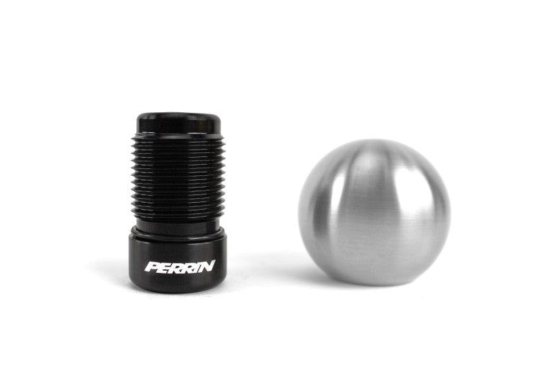 Perrin 15-22 Subaru WRX 2.0in. SS Ball Shift Knob (w/Rattle Fix) - Brushed-thumbmail-2