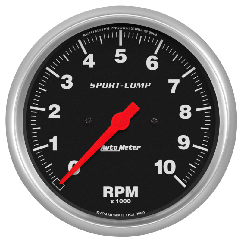 Autometer Sport-Comp 5in 10000 RPM Electronic In Dash Tachometer-thumbmail-1