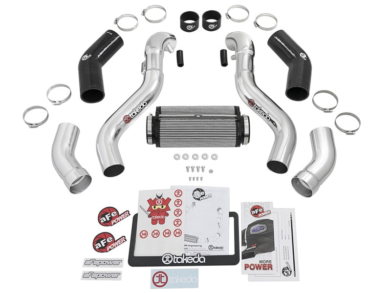 aFe Takeda Intake Stage-2 Polished Pro DRY S 09-17 Nissan 370Z V6 3.7L-thumbmail-4