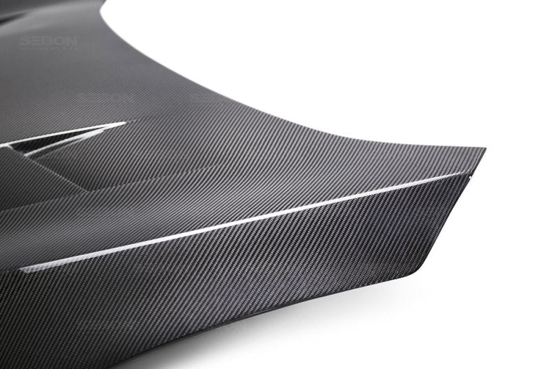 Seibon 2016-2018 Honda Civic Coupe/Sedan/Hatchback TS-Style Carbon Fiber Hood-thumbmail-3