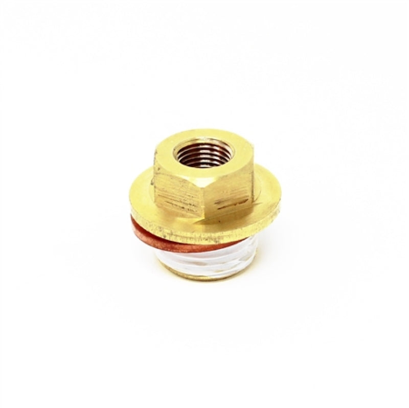 Torque Solution Oil Galley Plug: Subaru EJ20/EJ25 M18-1.5 to 1/8NPT Adapter-thumbmail-1