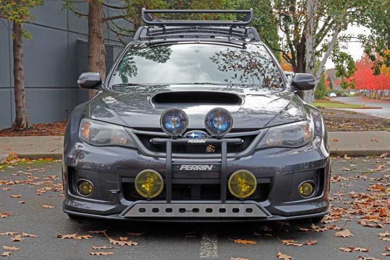 Perrin 08-14 Subaru WRX/STI Tow Hook Kit (Front) - Flat Black-thumbmail-3