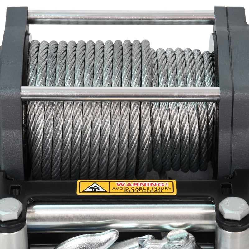 Superwinch 4500 LBS 12V DC 15/64in x 50ft Steel Rope Terra 4500 Winch - Gray Wrinkle-thumbmail-6