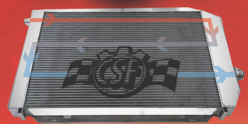 CSF Universal Triple Pass Dual Core Radiator w/AN Fittings-thumbmail-4