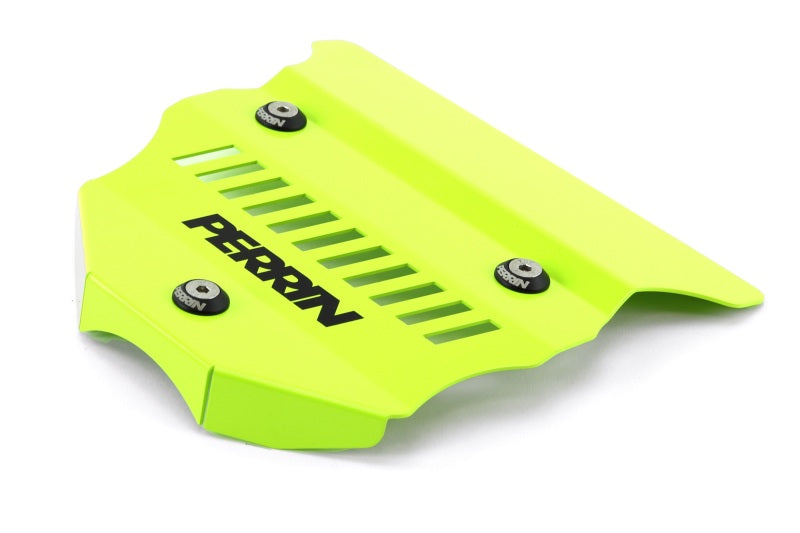 Perrin 2022+ Subaru BRZ / Toyota GR86 Engine Cover - Neon Yellow Wrinkle-thumbmail-2
