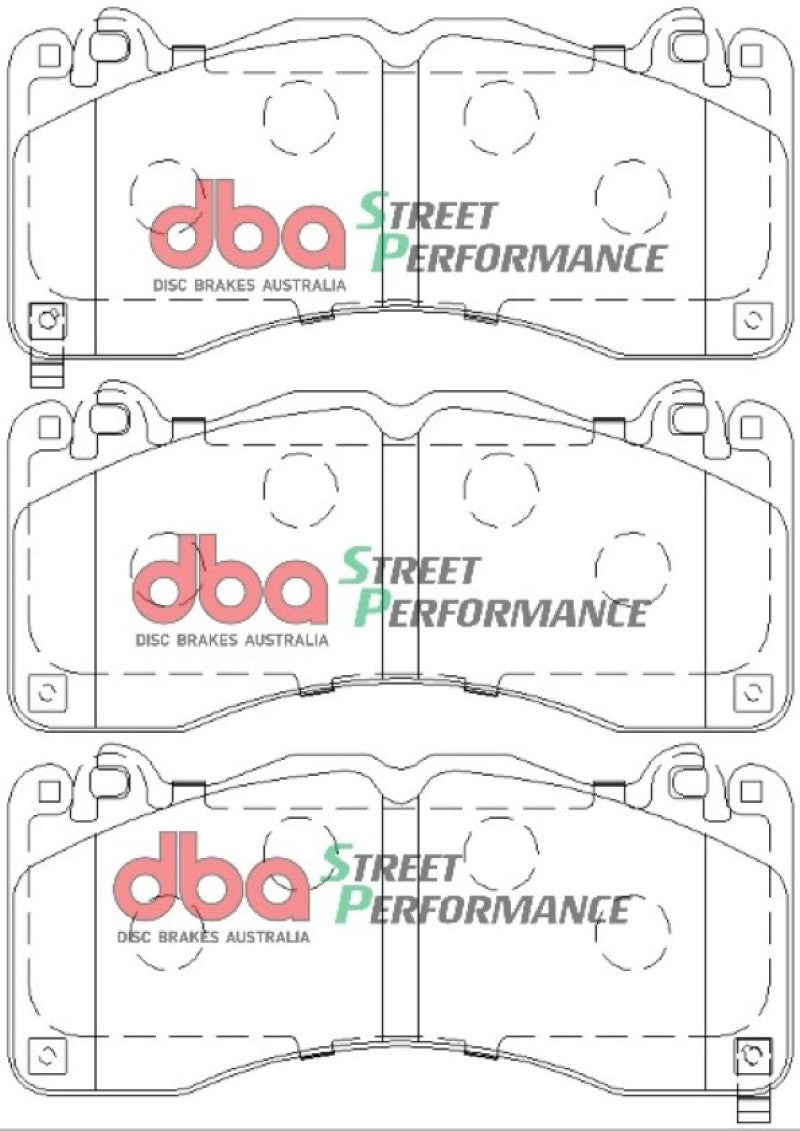 DBA 15-18 Ford Mustang GT w/ Performance Package SP500 Front Brake Pads-thumbmail-3
