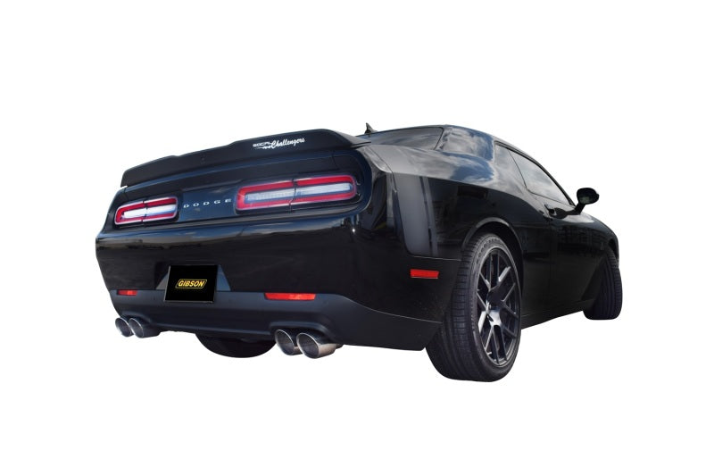 Gibson 15-19 Dodge Challenger SRT Hellcat 6.2L 3in Cat-Back Dual Exhaust - Stainless-thumbmail-2