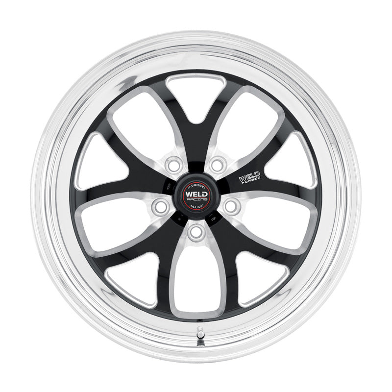 Weld S76 17x10.5 / 5x4.5 BP / 7.9in. BS Black Wheel (Low Pad) - Non-Beadlock-thumbmail-3