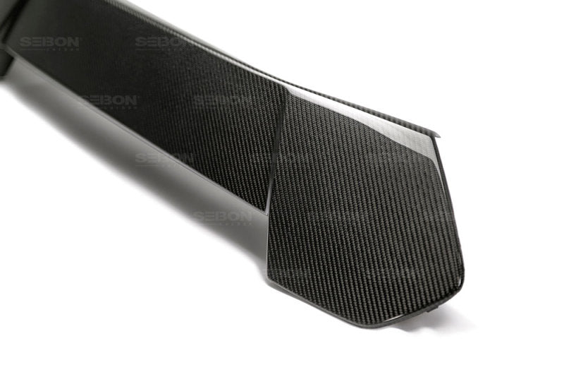 Seibon 16+ Ford Focus RS Carbon Fiber Front Bumper Garnish-thumbmail-4