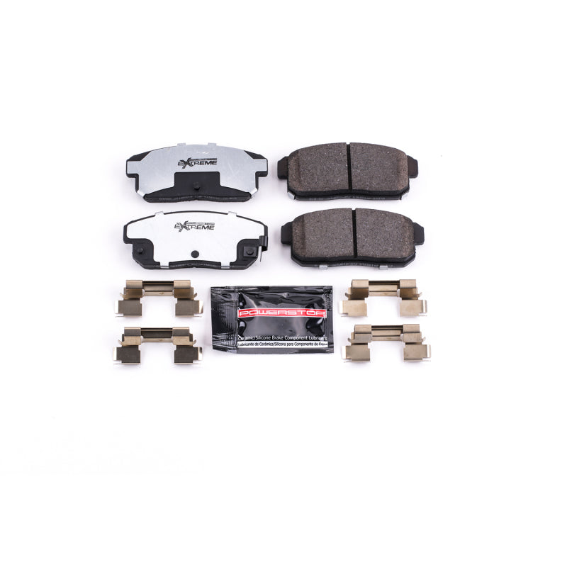 Power Stop 04-11 Mazda RX-8 Rear Z26 Extreme Street Brake Pads w/Hardware-thumbmail-1