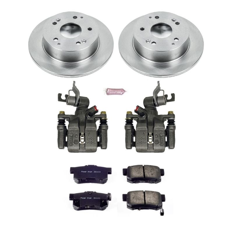 Power Stop 98-02 Honda Accord Rear Autospecialty Brake Kit w/Calipers-thumbmail-1