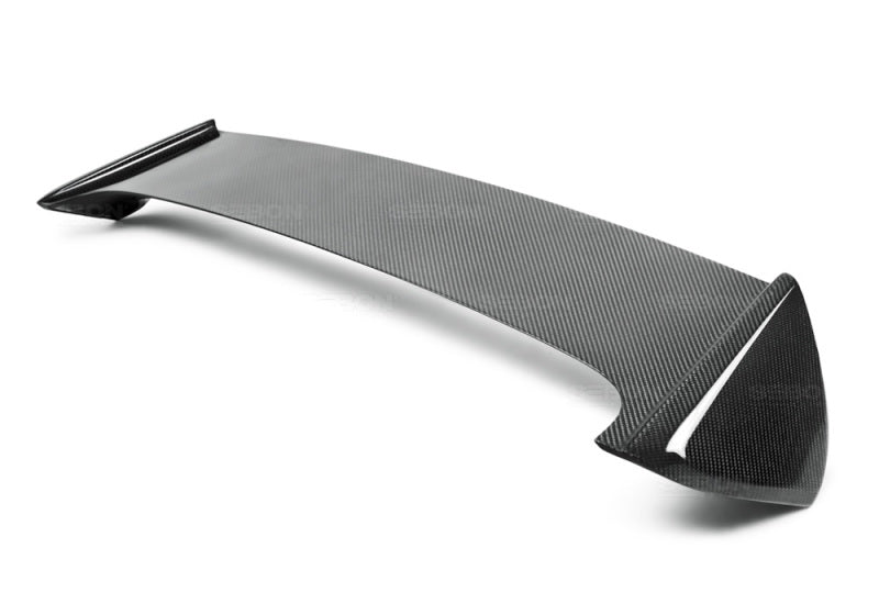Seibon 08-10 Subaru WRX/STi Hatchback OEM-style Carbon Fiber Rear Spoiler w/ LED Cutout-thumbmail-2