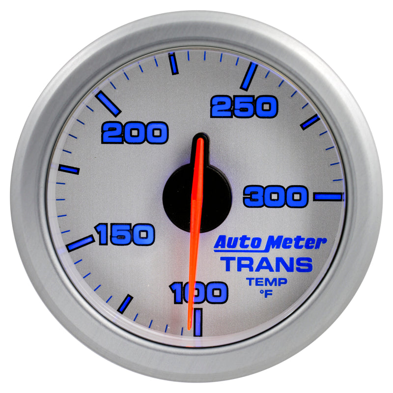 Autometer Airdrive 2-1/6in Trans Temperature Gauge 100-300 Degrees F - Silver-thumbmail-3