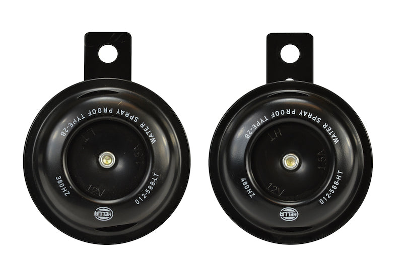 Hella Horn Kit Bx Blk Disc Mcycle 12V Univ-thumbmail-2