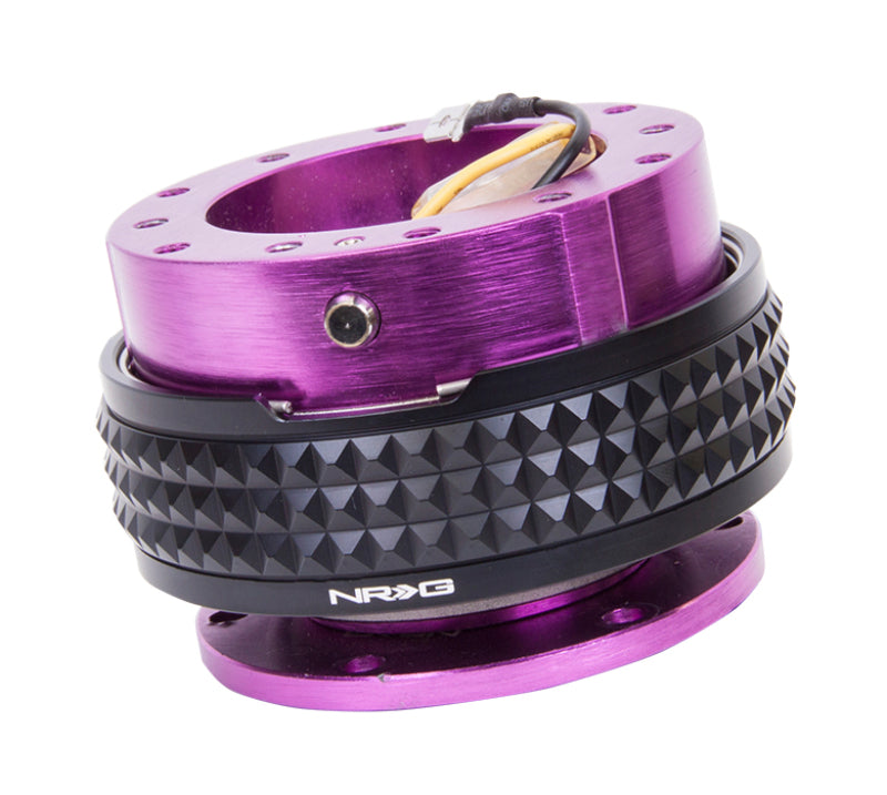 NRG Quick Release Kit - Pyramid Edition - Purple Body / Black Pyramid Ring-thumbmail-2