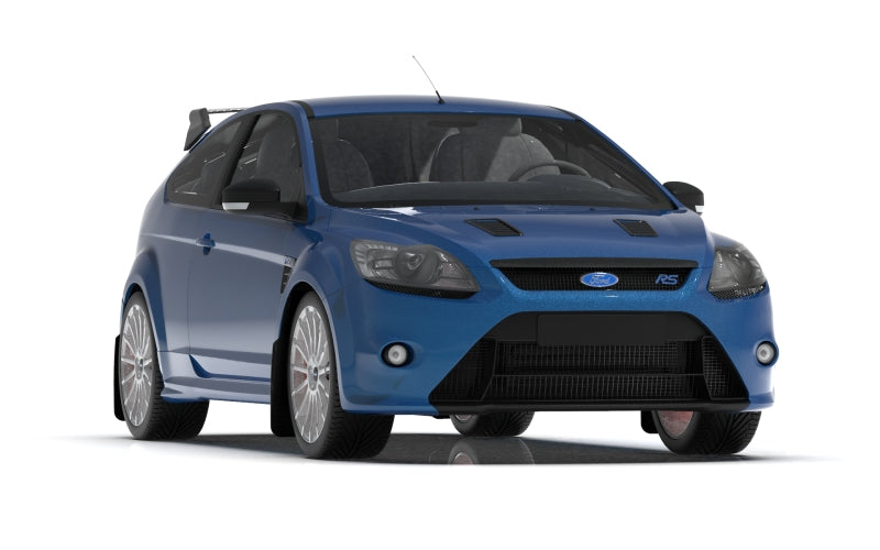 Rally Armor 09-11 Ford Focus MK2 RS Black UR Mud Flap White Logo-thumbmail-1