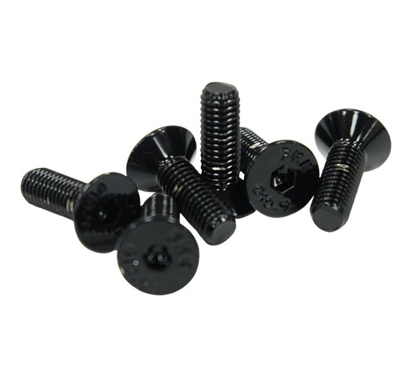 NRG Steering Wheel Screw Upgrade Kit (Conical) - Black-thumbmail-2