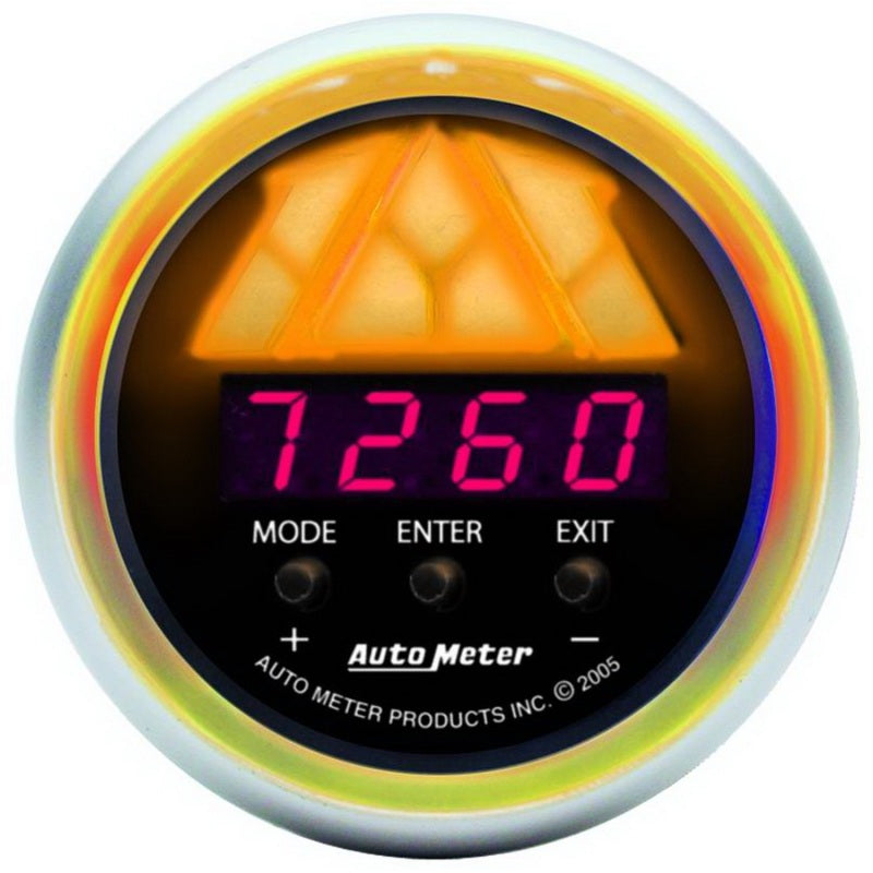 Autometer Sport-Comp 52mm 0-15k RPM Digital Pro Shift System Shift Light Level 1-thumbmail-2
