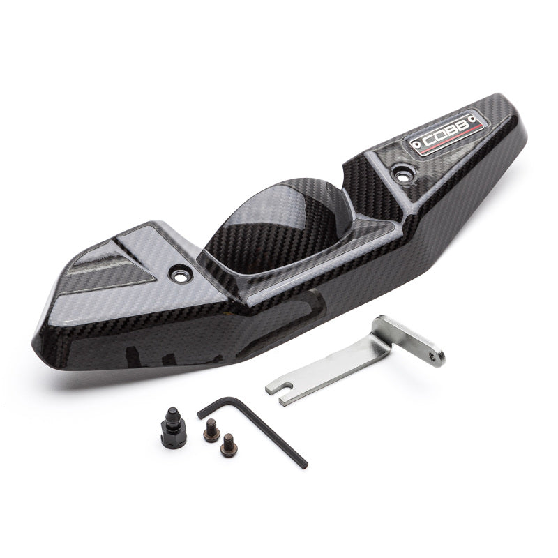 Cobb 08-20 Subaru STI/08-14 Subaru WRX Redline Carbon Fiber Alternator Cover - Gloss Finish-thumbmail-3