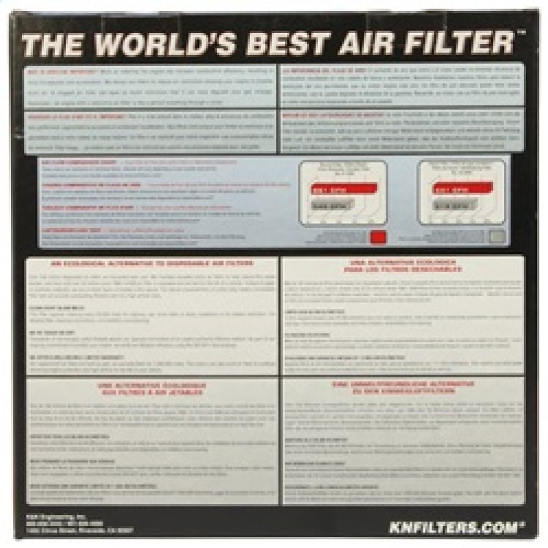 K&N Universal Tapered Filter 6in Flange ID x 7.5in Base OD x 5in Top OD x 5in Height-thumbmail-8