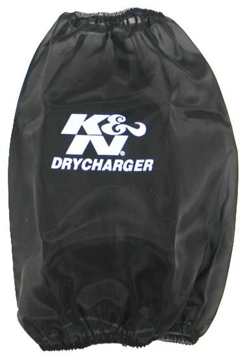K&N Round Tapered Drycharger Air Filter Wrap-Black 7.5in Base ID x 4.5in Top ID x 9in H-thumbmail-2