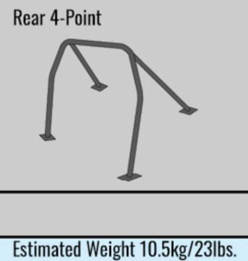 Cusco Roll Cage 4 points D1 Chromoly 03-08 Nissan Z33 350Z (S/O / No Cancel)-thumbmail-1