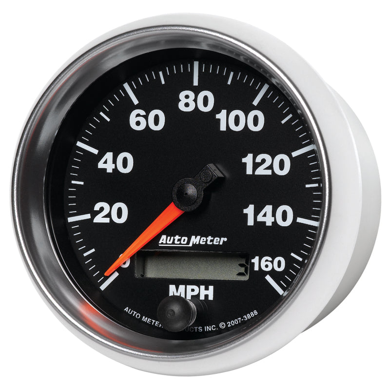 Autometer GS 3-3/8 inch 160 MPH In Dash Speedometer Gauge-thumbmail-3