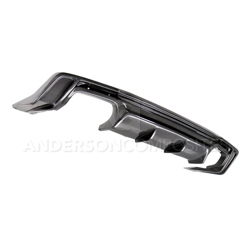 Anderson Composites 2016+ Chevy Camaro SS Type-AZ Carbon Fiber Rear Diffuser-thumbmail-1