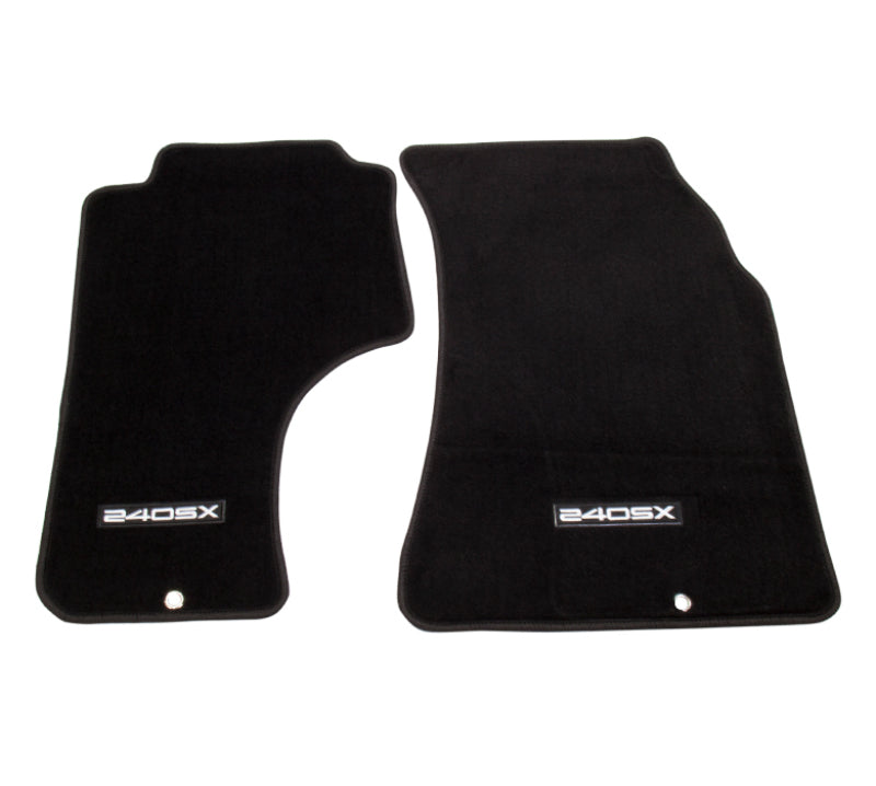 NRG Floor Mats - 89-98 Nissan 240SX (240SX Logo) - 2pc.-thumbmail-2