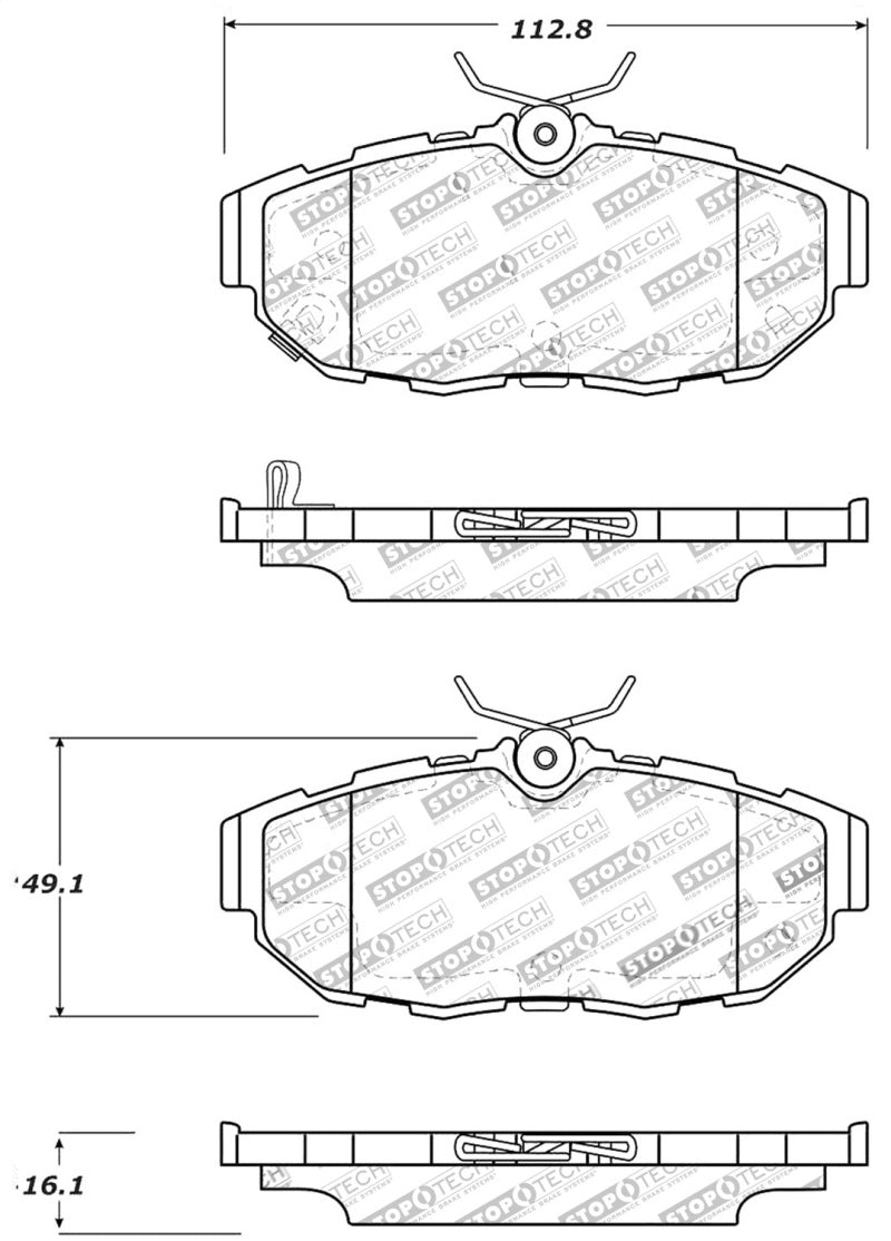 StopTech Performance Brake Pads-thumbmail-4