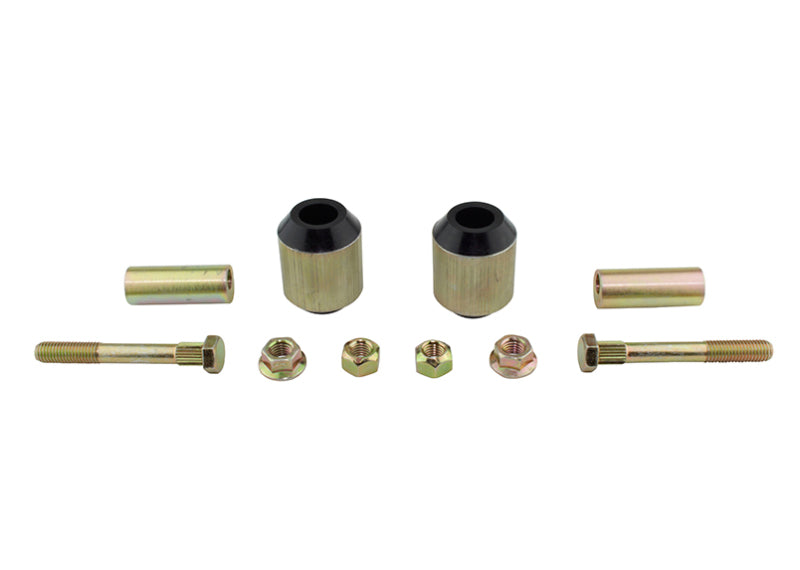 Whiteline Plus 04/91-05/01 BMW 3 Series Rear Lower/Upper Outer Control Arm Bushing Kit (Camber Adj)-thumbmail-1