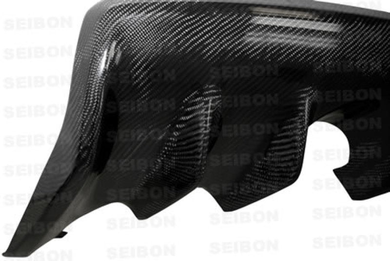 Seibon 08-09 Mitsubishi Evo X OEM-style Carbon Fiber Rear Diffuser-thumbmail-1