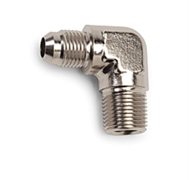 Russell Performance -6 AN to 3/8in NPT 90 Degree Flare to Pipe Adapter (Endura)-thumbmail-4