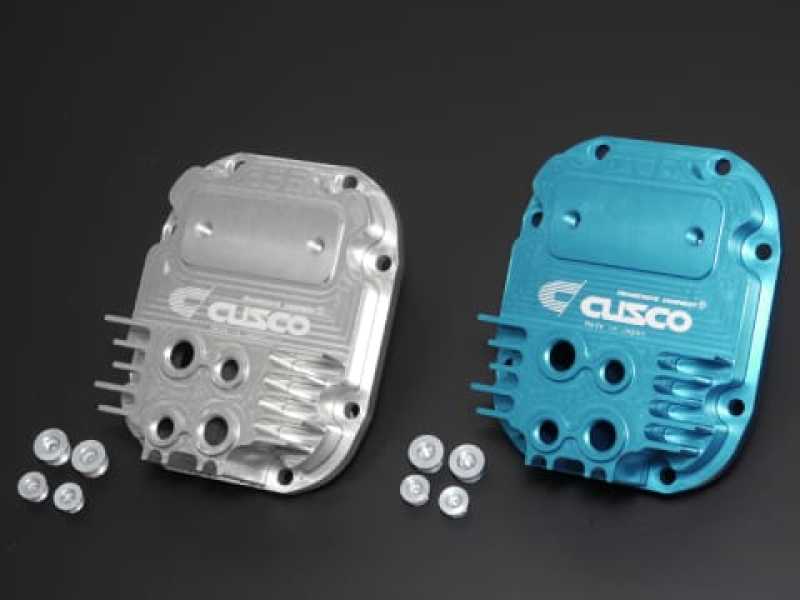 Cusco Rear Differential Cover Silver Increased Capacity Subaru Impreza WRX STi (R180 End)-thumbmail-1