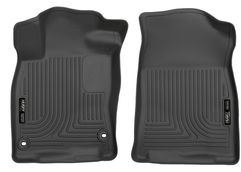 Husky Liners 16-18 Honda Civic X-Act Contour Black Front Floor Liners-thumbmail-2