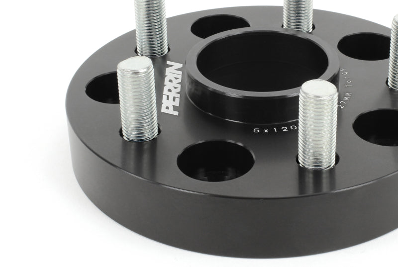 Perrin 17-18 Honda Civic Type R 64.1mm Hub 5x120 27mm Wheel Spacers (One Pair)-thumbmail-4