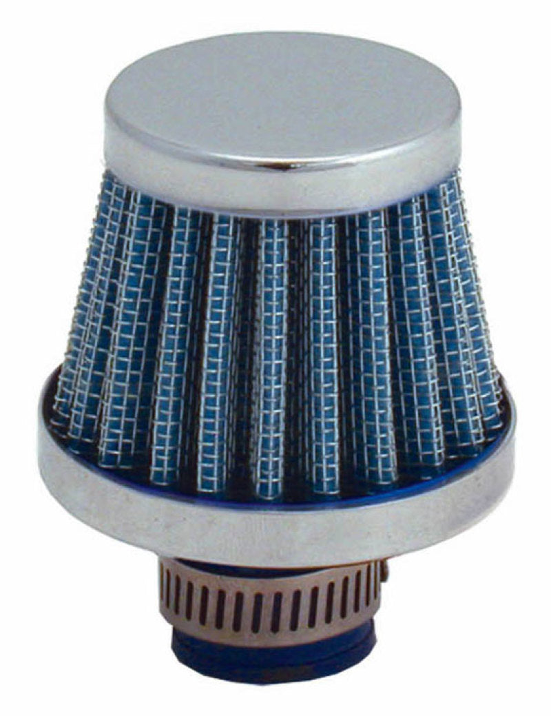 Spectre Breather Filter 10mm Flange / 2in. OD / 1-3/4in. Height - Blue-thumbmail-2