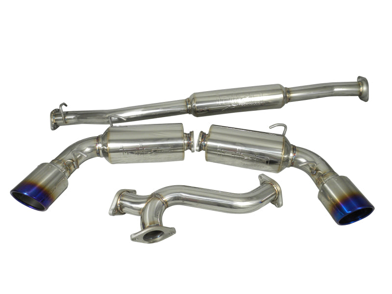 Injen 13-20 Subaru BRZ/Toyota 86 2.0L 4cyl SS CB Exhaust w/ Dual Injen Embossed Muffler-thumbmail-1