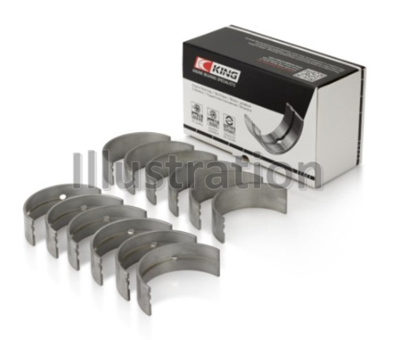 King General Motors L52 Vortec 3.5L (Size 1.0) Main Bearing Set-thumbmail-1