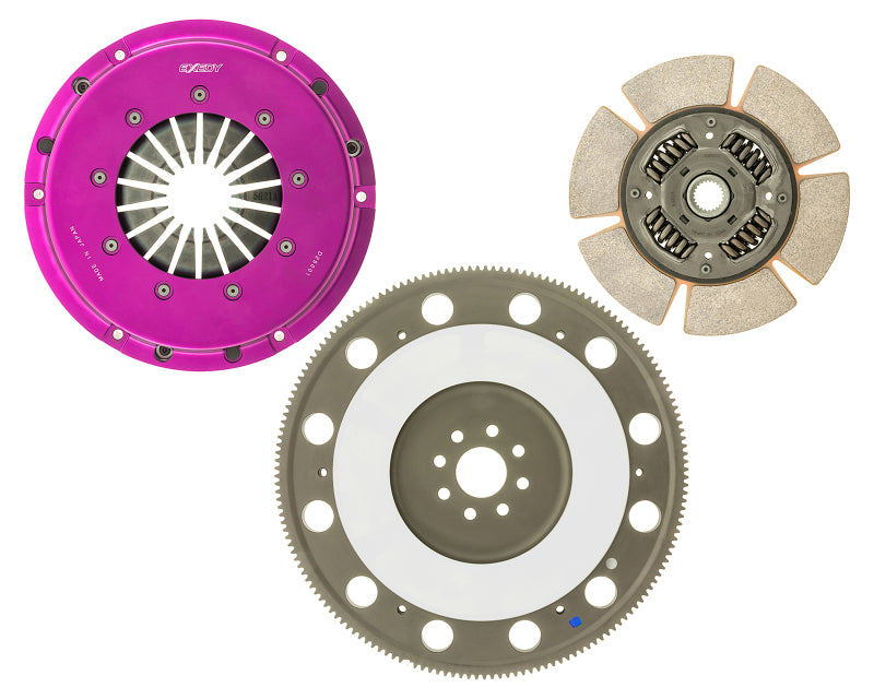 Exedy 2011-2016 Ford Mustang V8 Hyper Single Clutch Sprung Center Disc Push Type Cover-thumbmail-3
