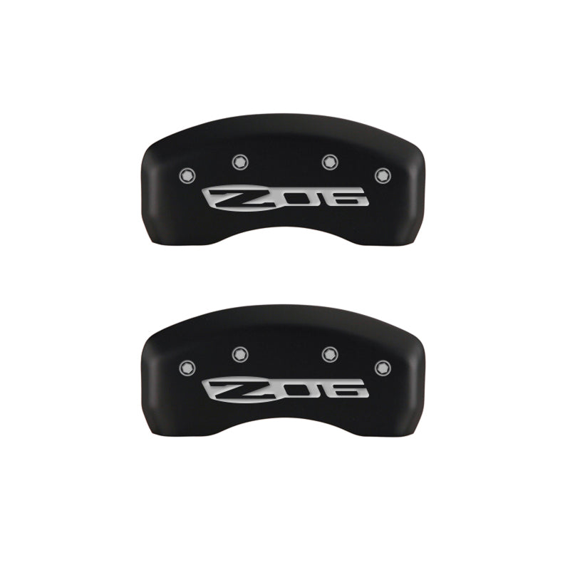 MGP 4 Caliper Covers Engraved Front C5/Corvette Engraved Rear C5/Z06 Red finish silver ch-thumbmail-4