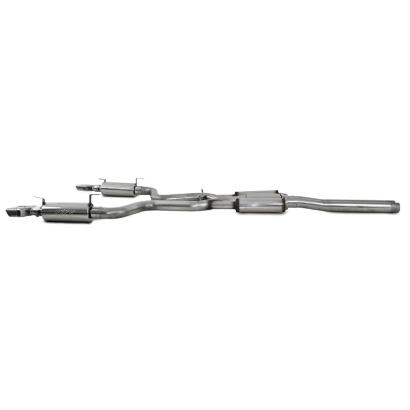 MBRP 08-11 Dodge Challenger SRT8 6.1L Hemi T304 Cat Back Dual Split Rear-thumbmail-5