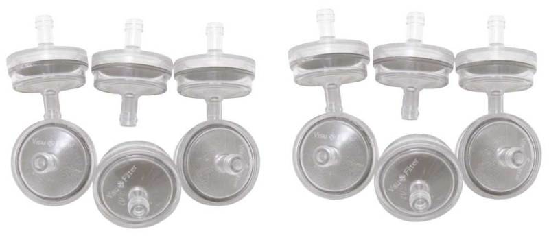 K&N Stainless Mesh Fuel Filter 12in LN Gas Filter .25in FLG 1.75in L-thumbmail-1