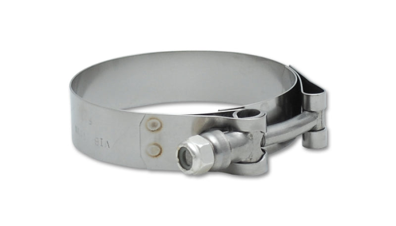 Vibrant Stainless Steel T-Bolt Clamps - Clamp Range 2.63in-2.87in (2 Pack)-thumbmail-1