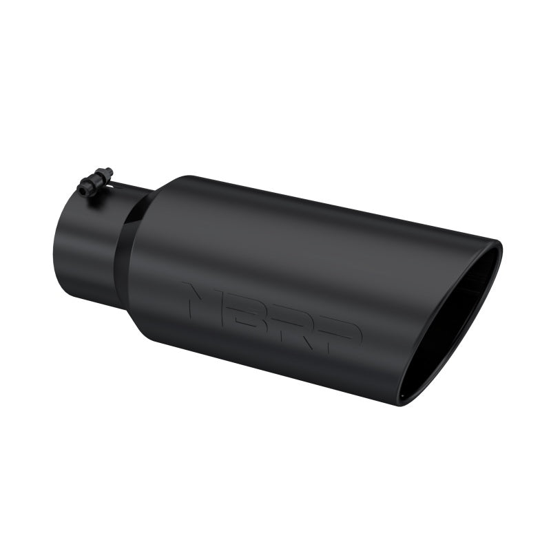 MBRP Universal Tip 7in O.D. Rolled End 5in inlet 18in length Black-thumbmail-2