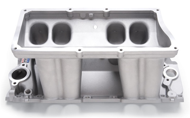 Edelbrock Intake Manifold Base Victor Tunnel Ram Chevrolet Big Block 468-582 CI V8 Rectangle Port-thumbmail-1